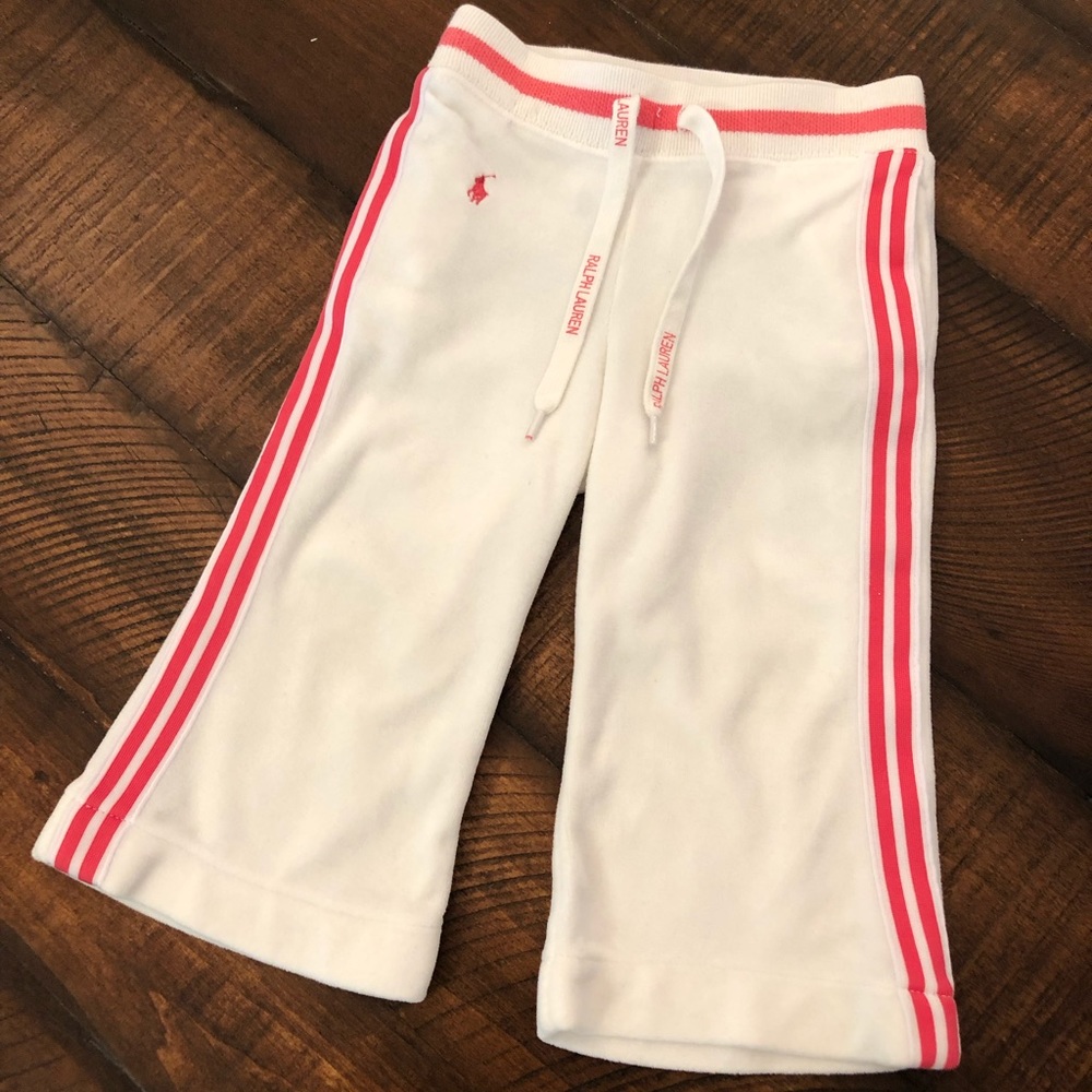 Ralph Lauren Velour Pants 12 mo
